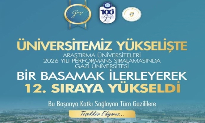 Gazi Üniversitesi Yükselişine Devam Ediyor!