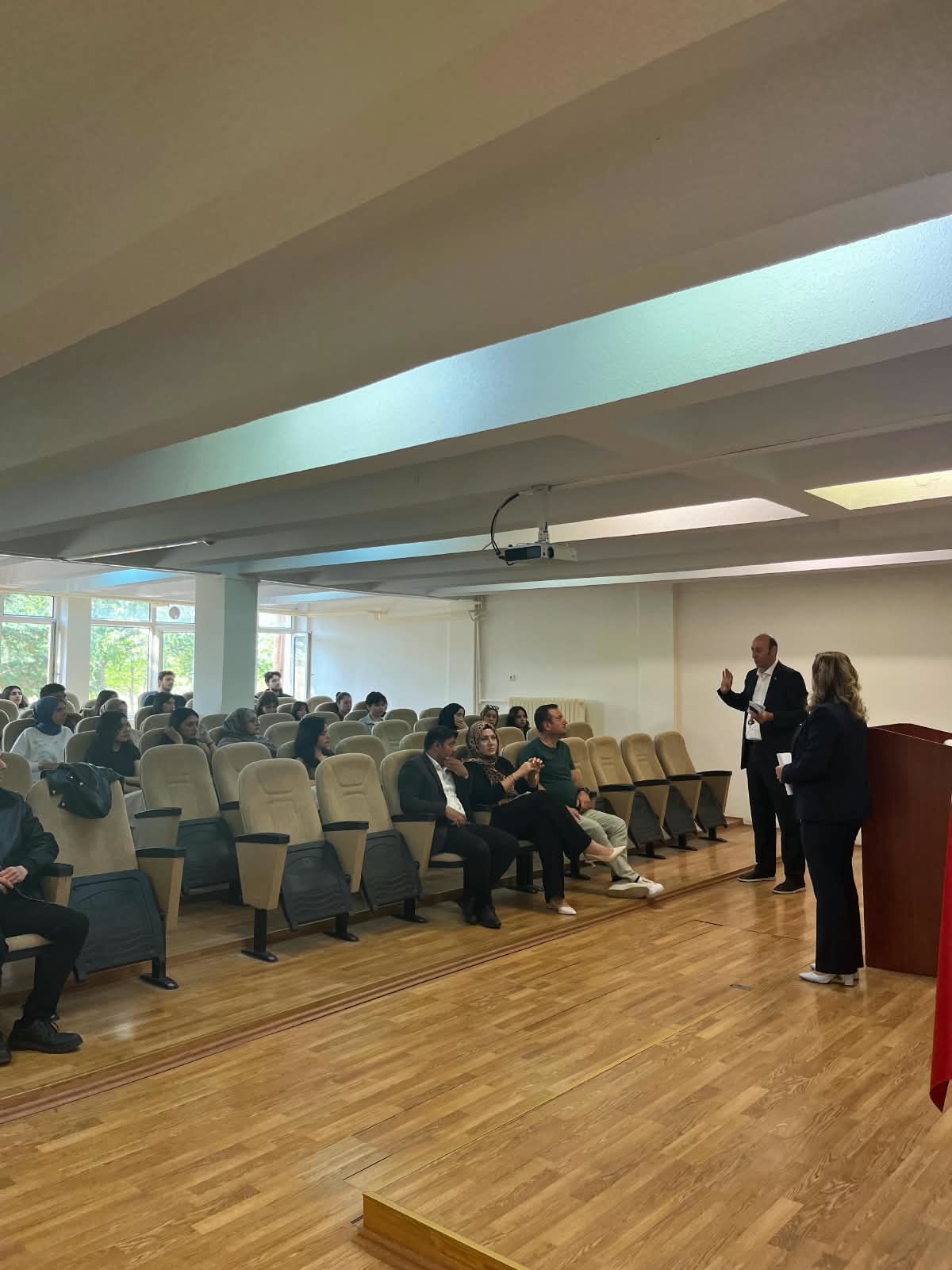 Information Meetings Held for Students of the Department of Dental Services-5