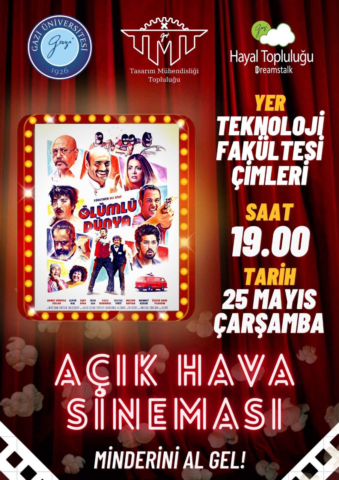 açık hava sineması