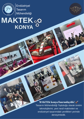 Tasarım Mühendisliği Öğrencilerinden MAKTEK Konya Fuarı’na Teknik Gezi
