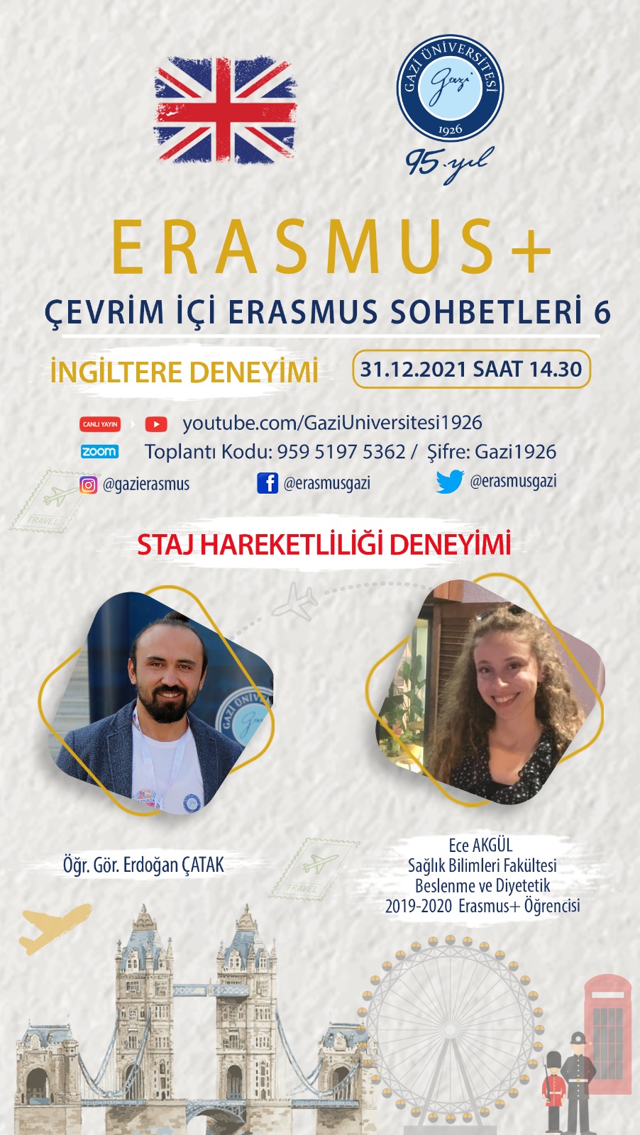 Çevrim İçi Erasmus Sohbetleri 6-1