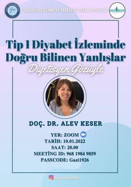 Tip 1 Diyabet İzleminde Doğru Bilinen Yanlışlar, Diyetisyen Gözüyle