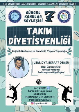 Takım Diyetisyenliği