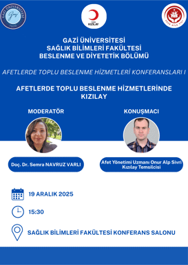 Afetlerde Toplu Beslenme Hizmetlerinde Kızılay