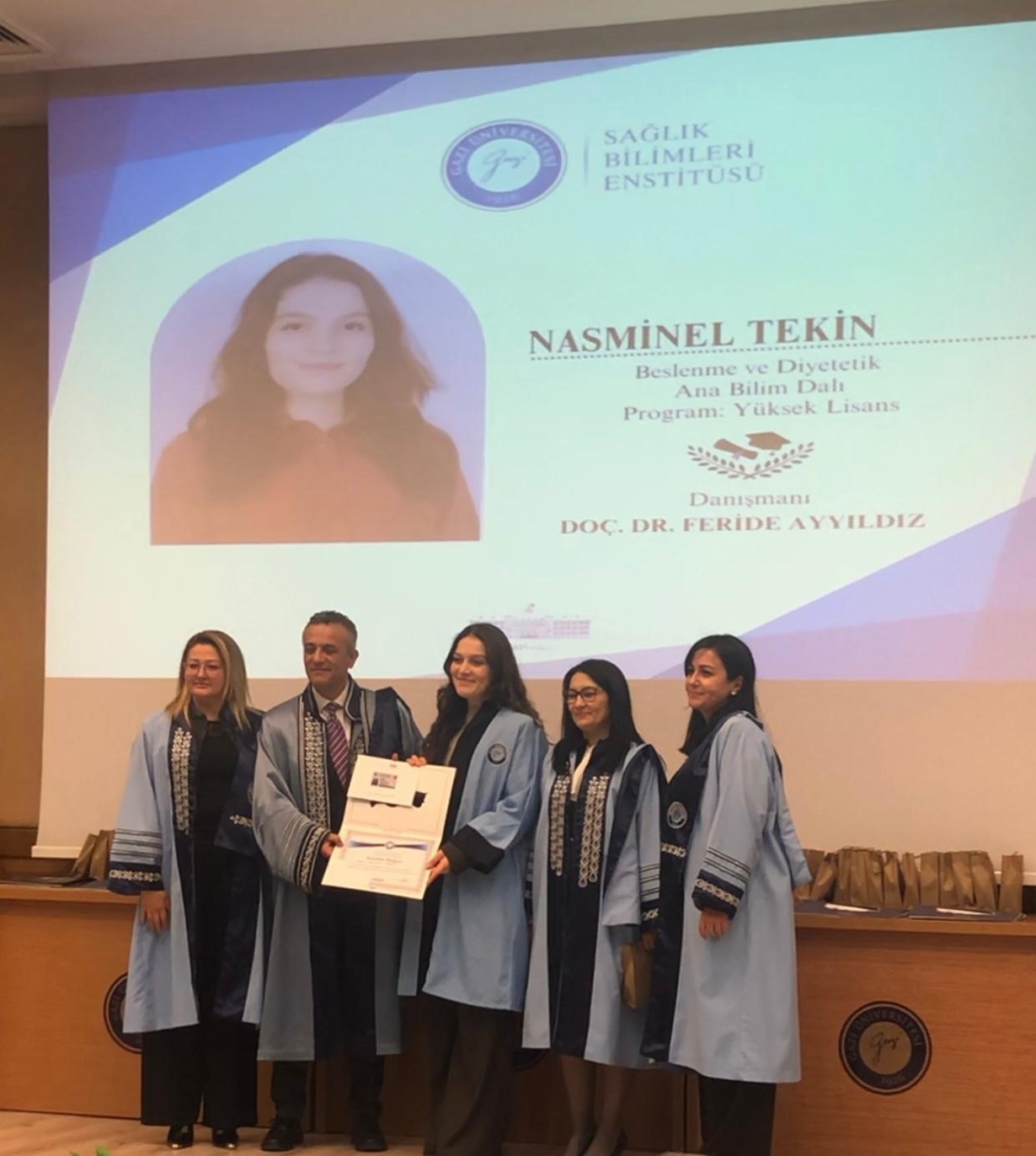 Gazi Üniversitesi Sağlık Bilimleri Enstitüsü 2024–2025 Eğitim-Öğretim Yılı Mezuniyet Tören-1