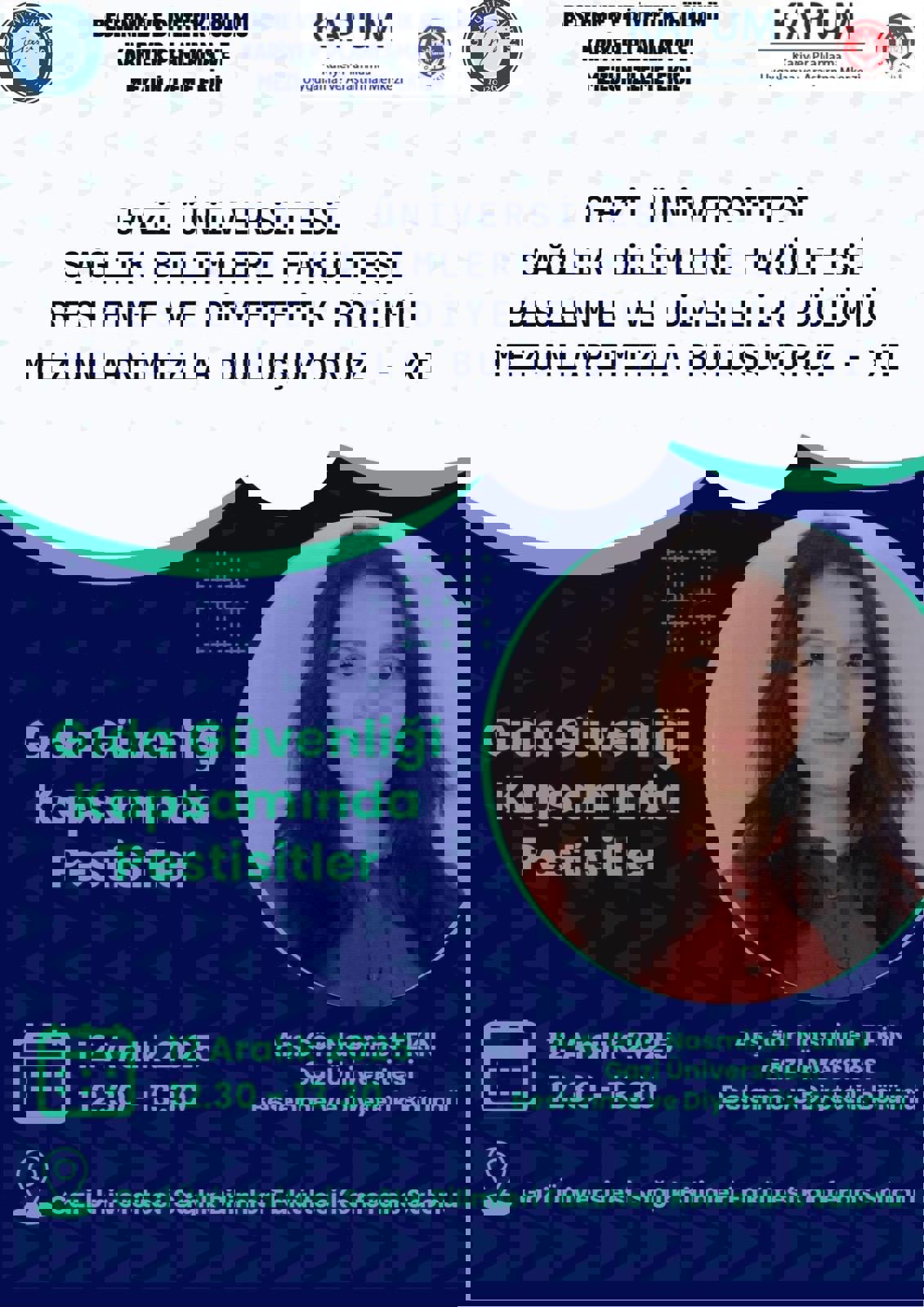 Mezunlarımızla Buluşuyoruz - Gıda Güvenliği Kapsamında Pestisitler-1