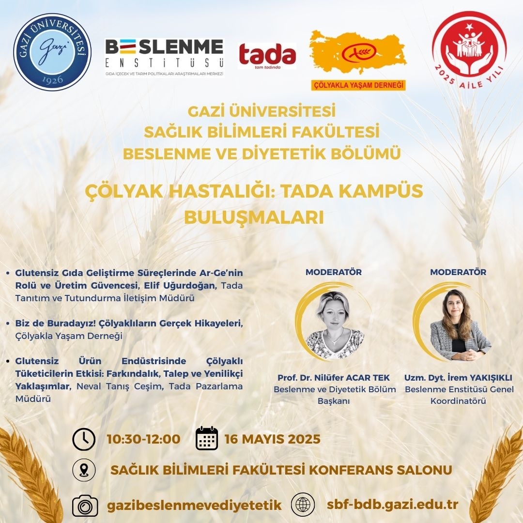 Çölyak Hastalığı: Tada Kampüs Buluşmaları-1