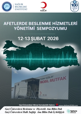 Afetlerde Beslenme Hizmetleri Yönetimi Sempozyumu