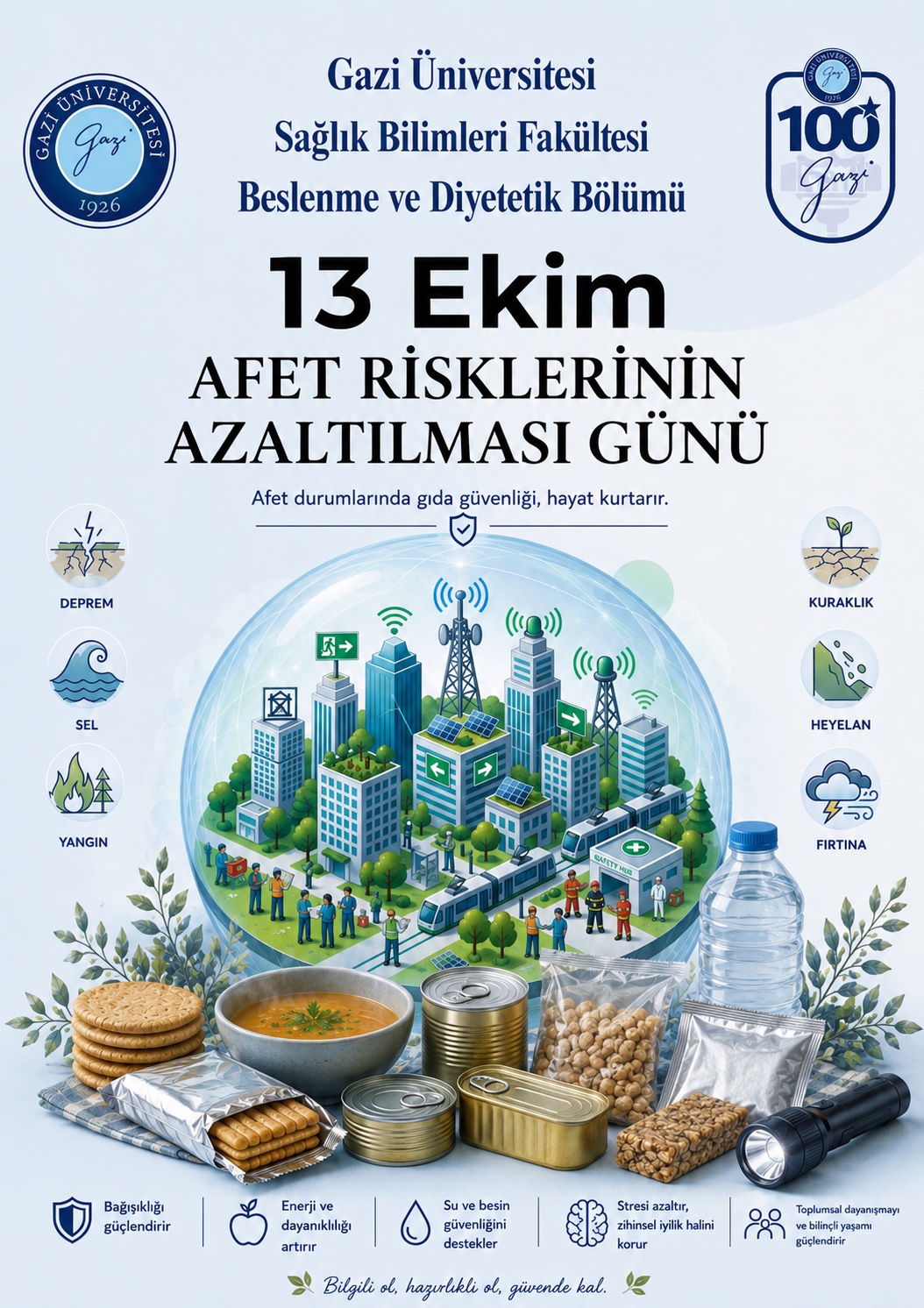 13 Ekim Afet Risklerinin Azaltılması Günü-1