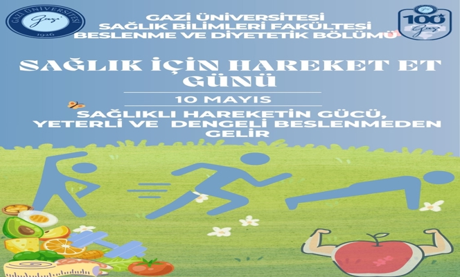 10 Mayıs Sağlık İçin Hareket Et Günü