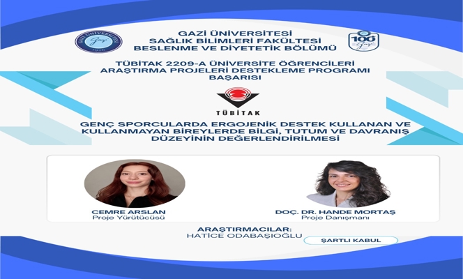 TÜBİTAK 2209-A Üniversite Öğrencileri Araştırma Projeleri Destekleme Programı Başarılarımız