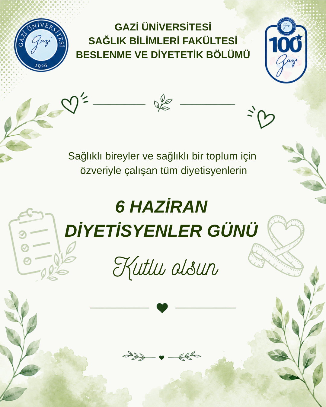 Diyetisyenler Günü-1