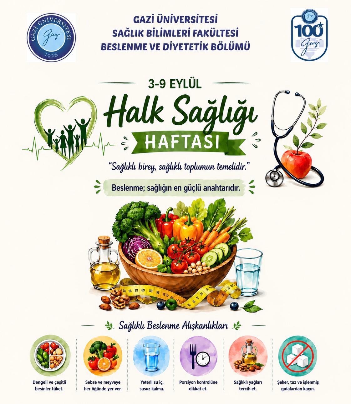 3-9 Eylül Halk Sağlığı Haftası -1