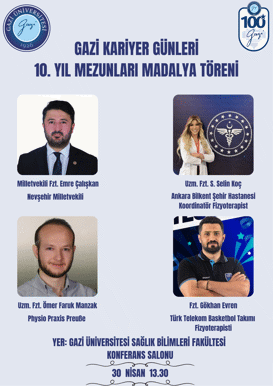 Gazi Kariyer Günleri 10. Yıl Madalya Töreni