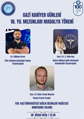 Gazi Kariyer Günleri 10. Yıl Madalya Töreni