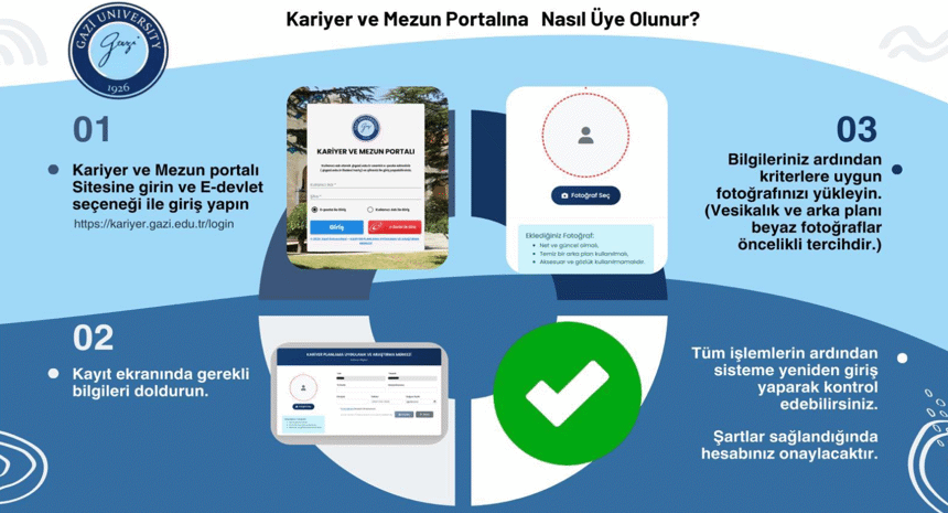 Kariyer ve Mezun Portalına Nasıl Üye Olunur?