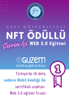 NFT Ödüllü Çevrim İçi Web 3.0 Eğitimi
