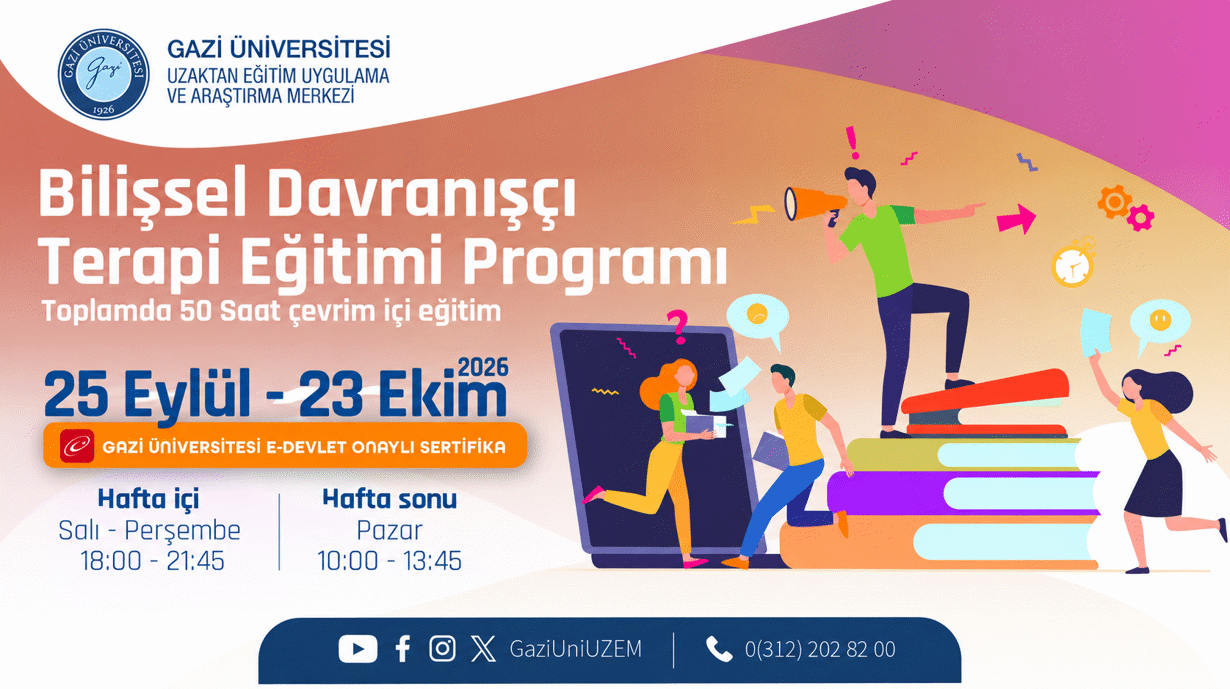 Bilişsel Davranışçı Terapi Eğitim Programı-1
