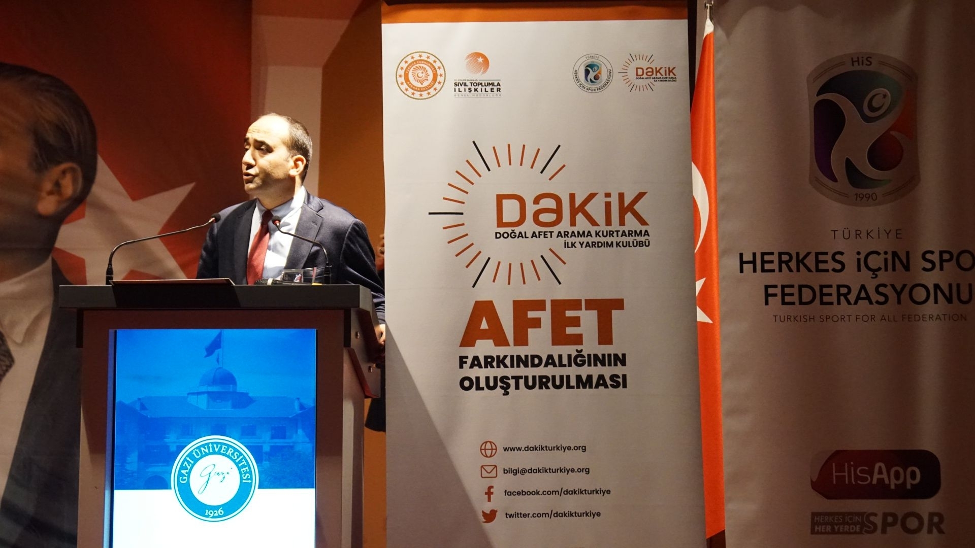 Afet Farkındalığının Oluşturulması Konferansı-1