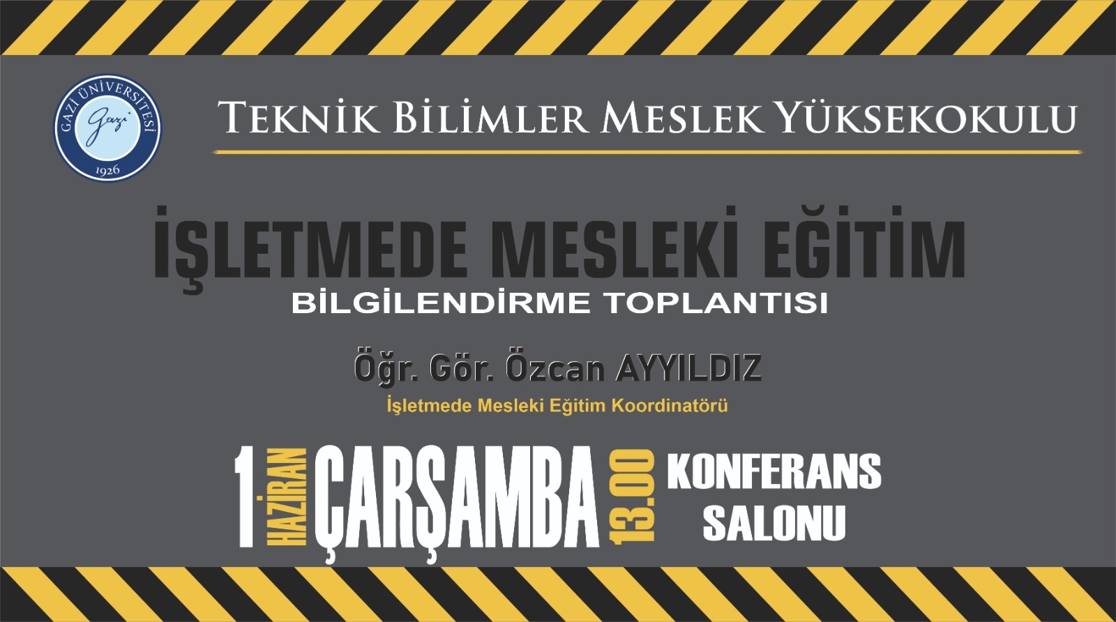 İşletmede Mesleki Eğitim Bilgilendirme Toplantısı