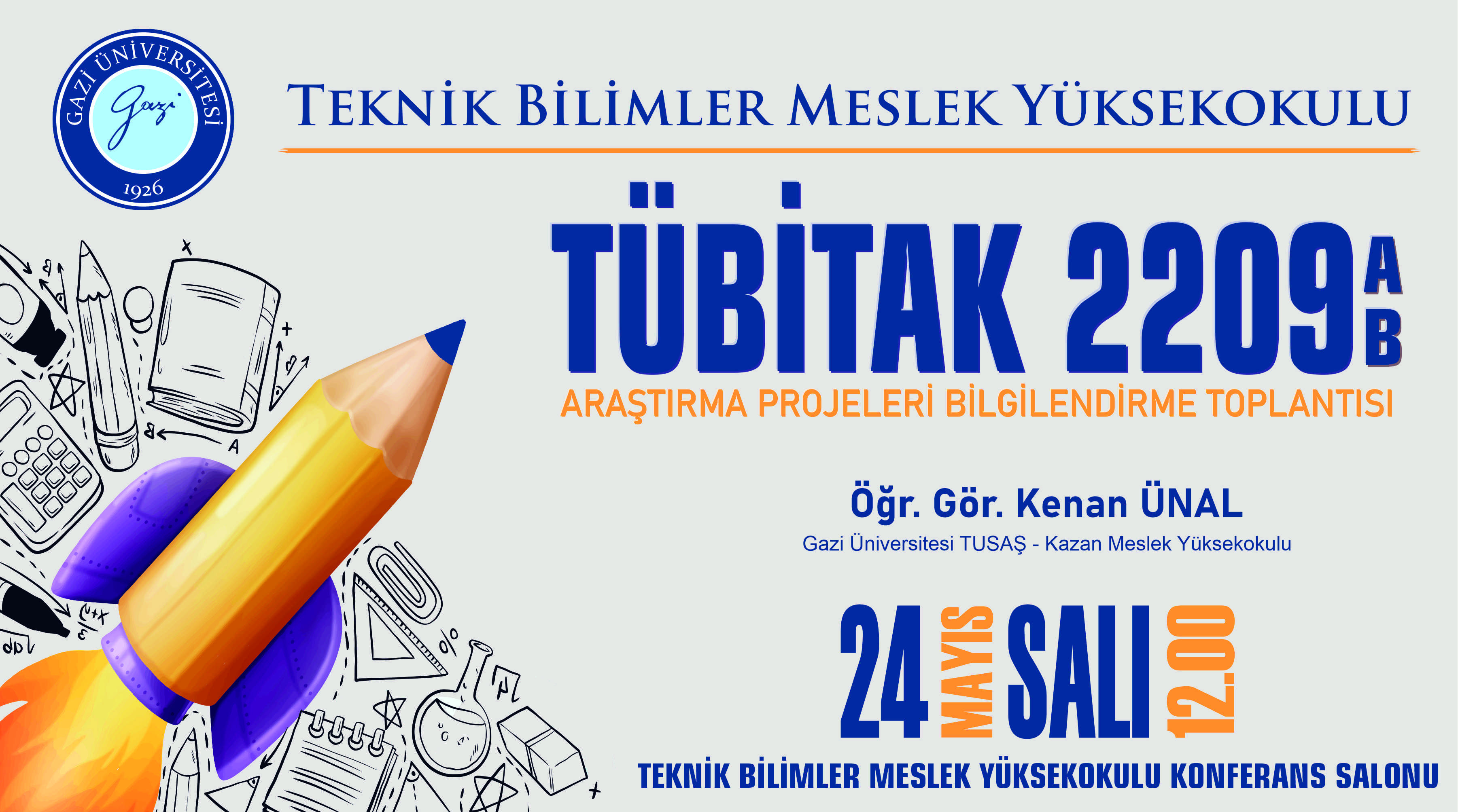 TÜBİTAK 2209 A/B Araştırma Projeleri Bilgilendirme Toplantısı-1