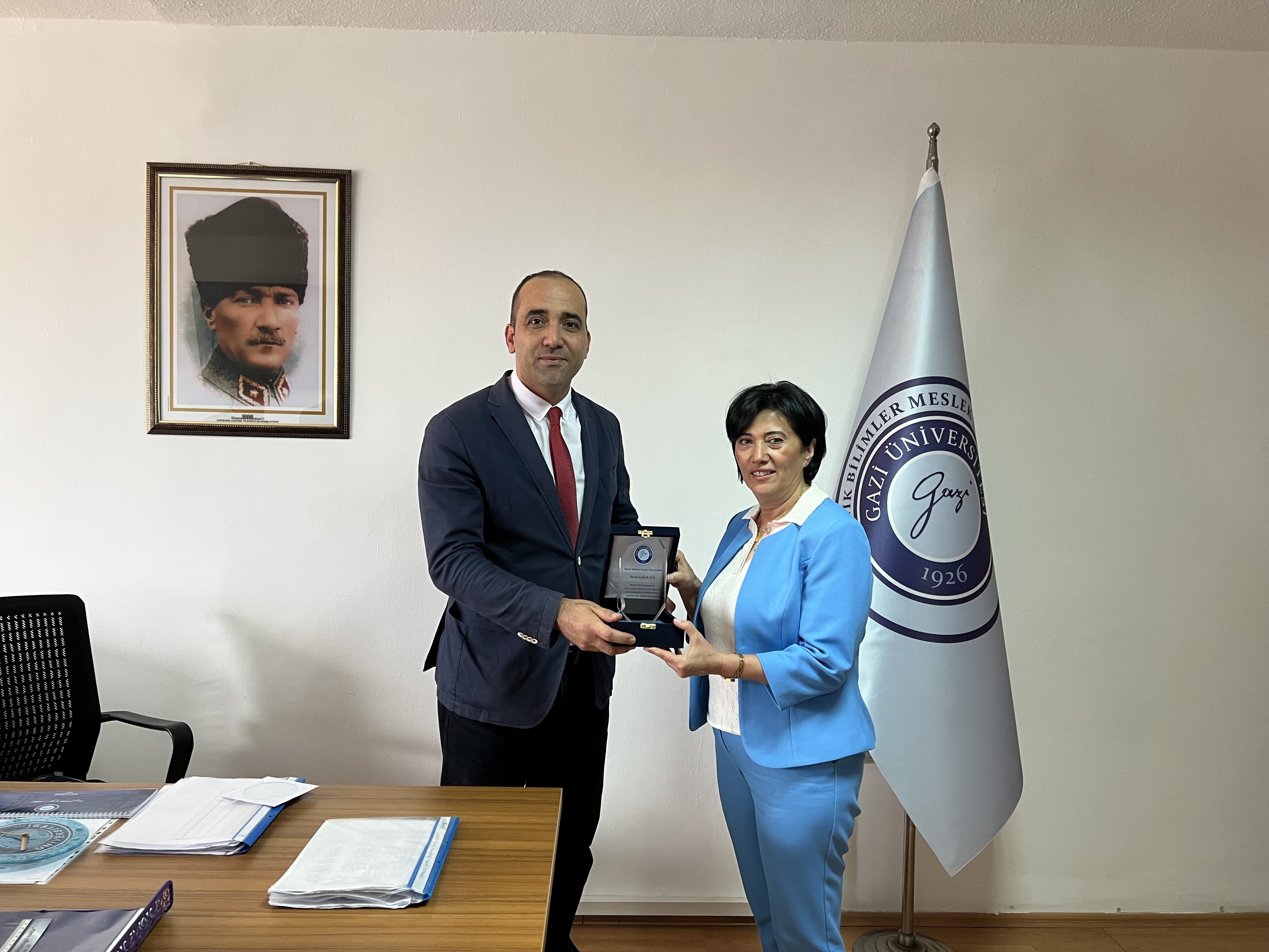 Yüksekokul Sekreterliğimizde Görev Değişimi-1