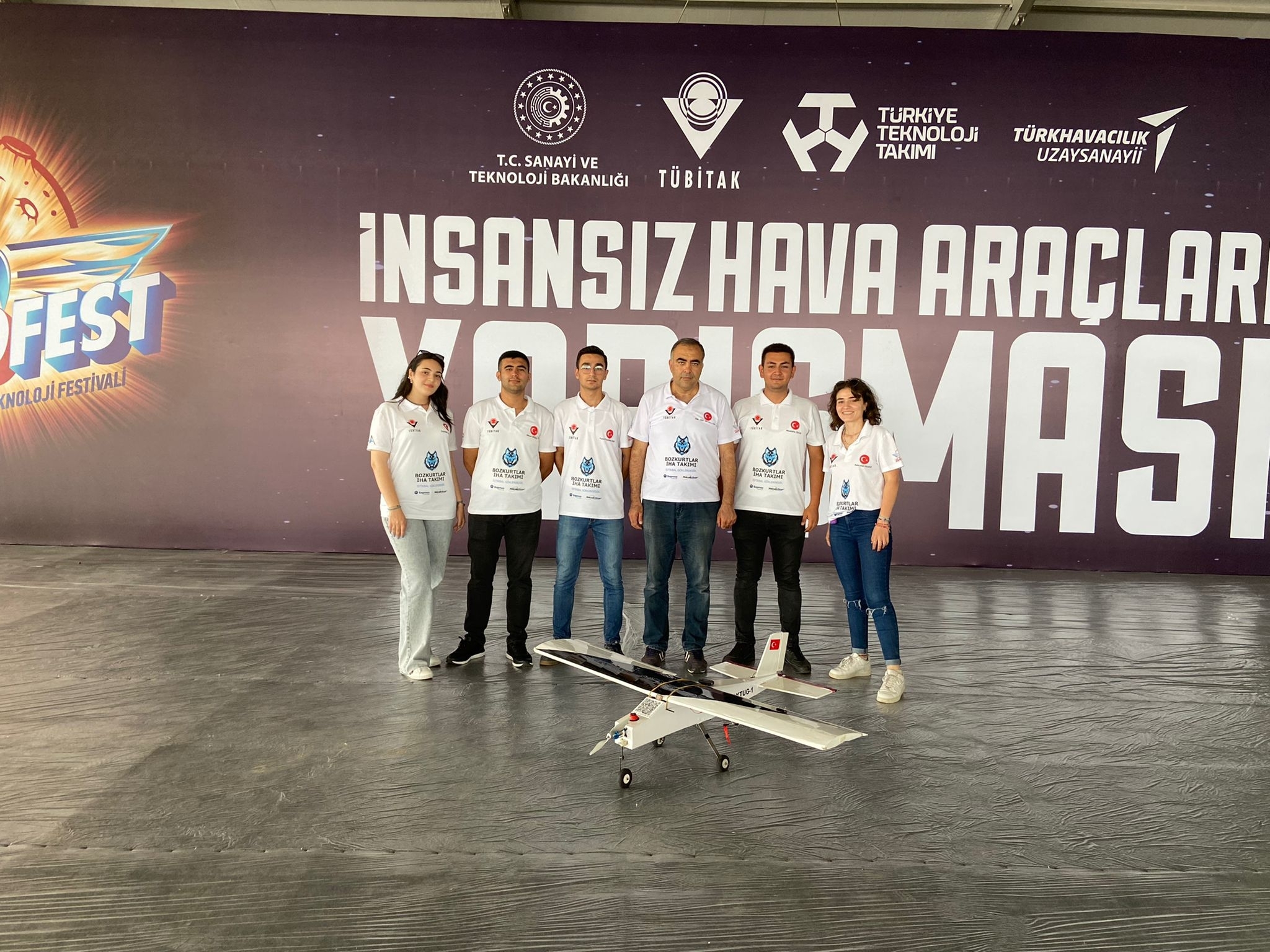 We are in Teknofest 2022 finals with 'Bozkurtlar' Team-1