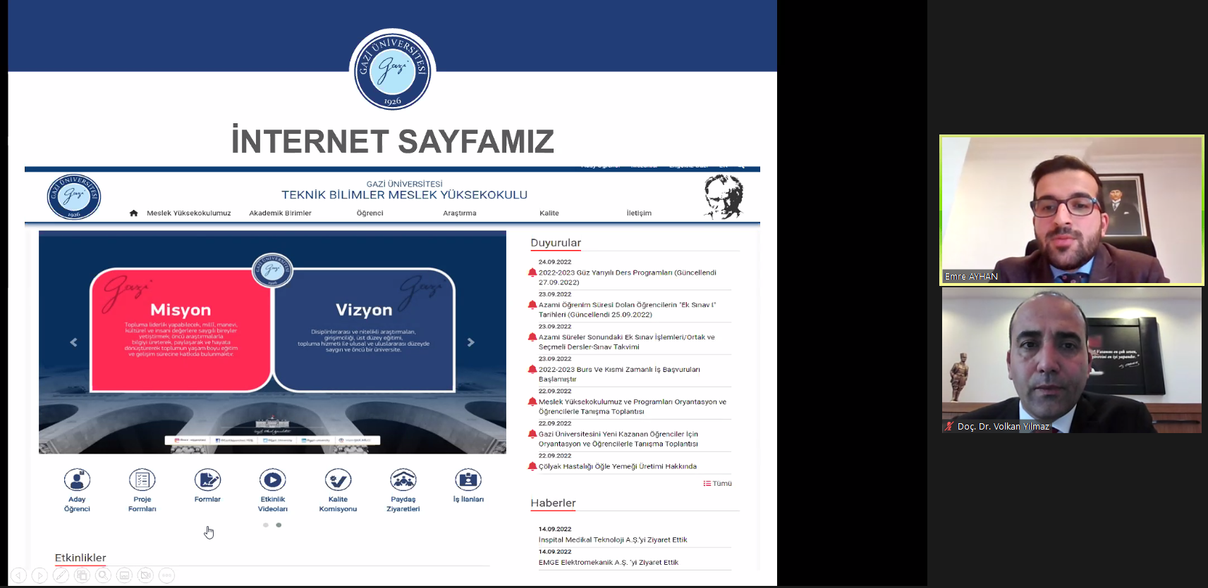 Yüksekokulumuz “Oryantasyon ve Öğrencilerle Tanışma Toplantısı”nı Gerçekleştirdik-1