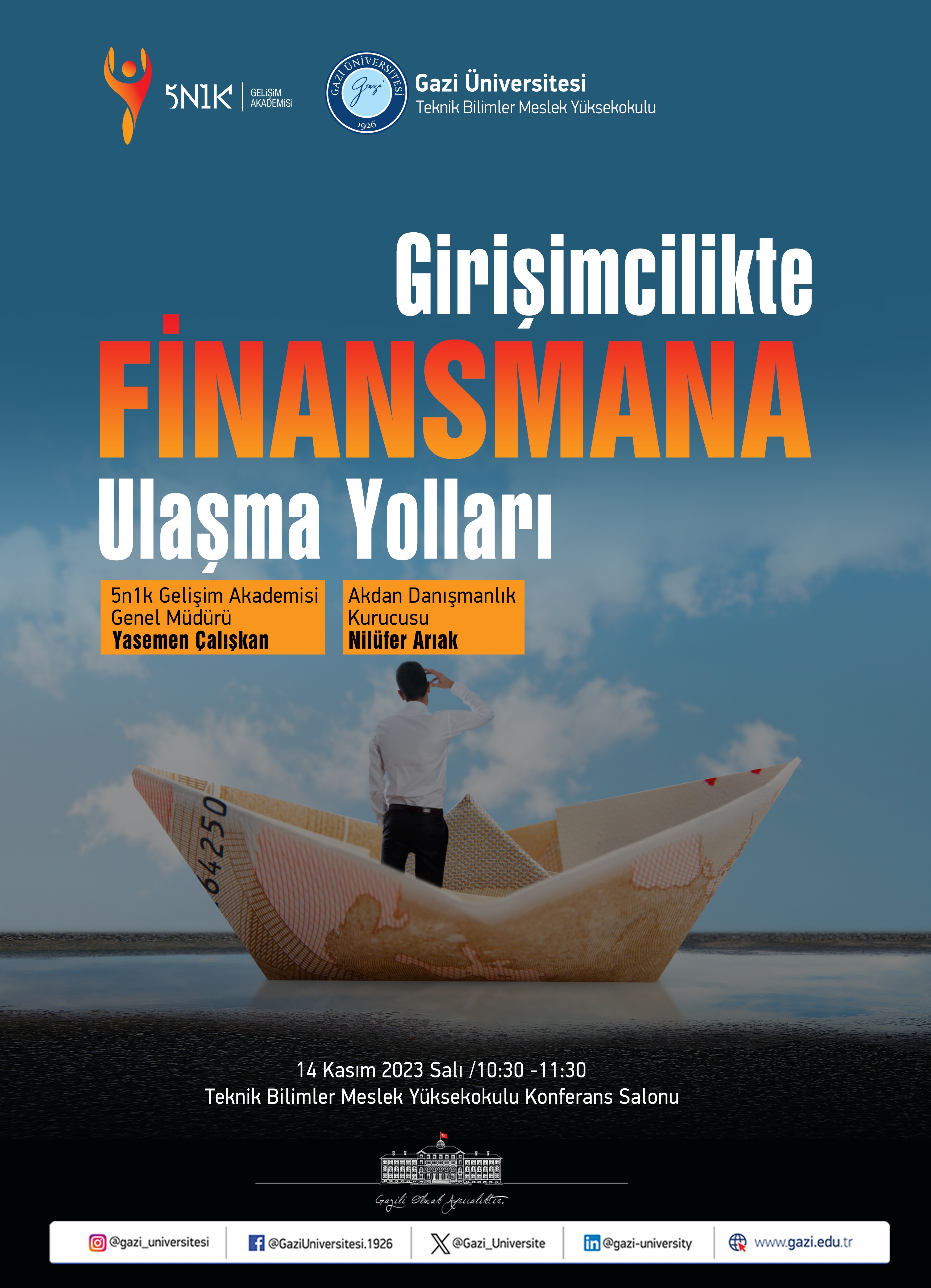 “Girişimcilikte Finansmana Ulaşma Yolları” Semineri Gerçekleştirildi-1