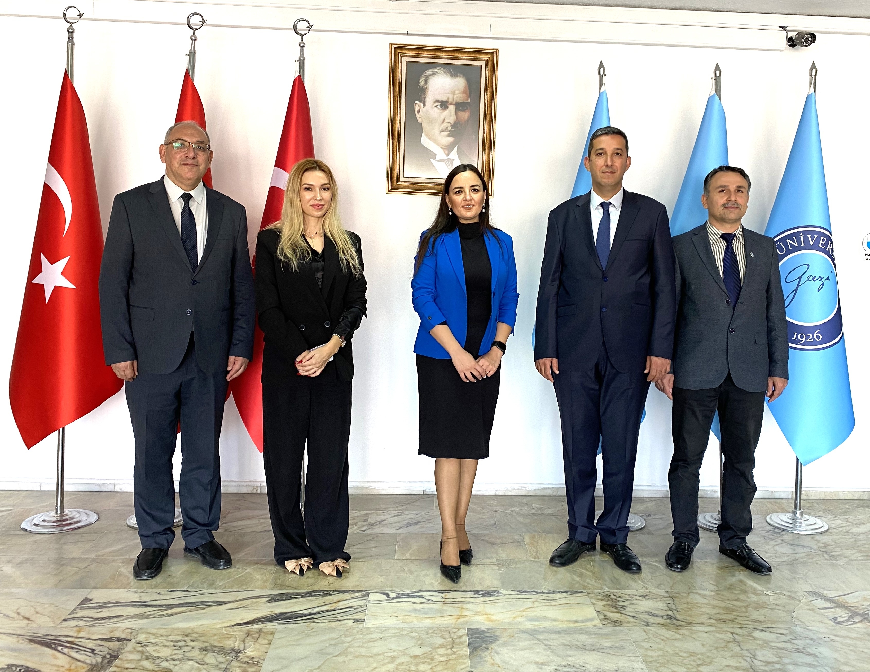 Azerbaijan Lankaran University Delegation Visited Our School-1