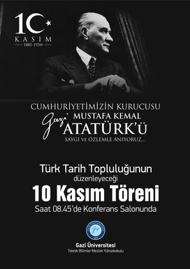 10 Kasım Töreni