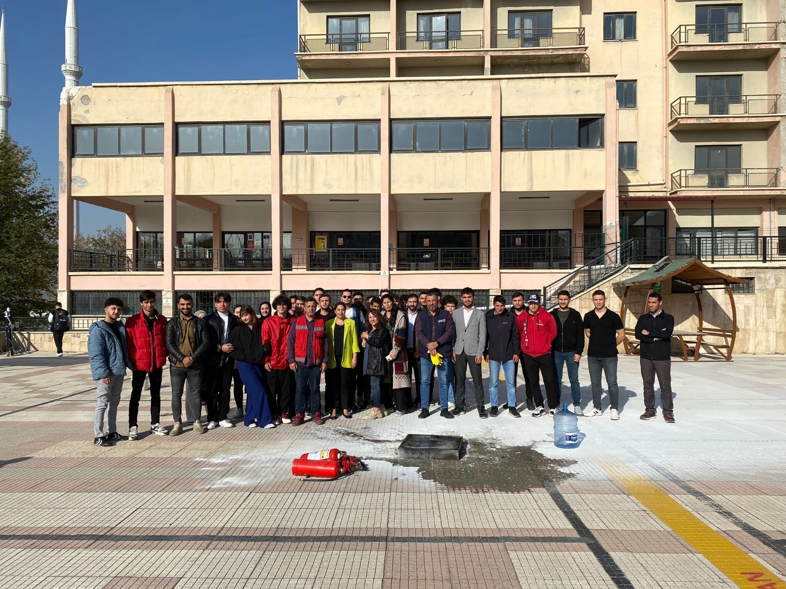 Fire Training and Exercise was Held in Our Vocational School-1