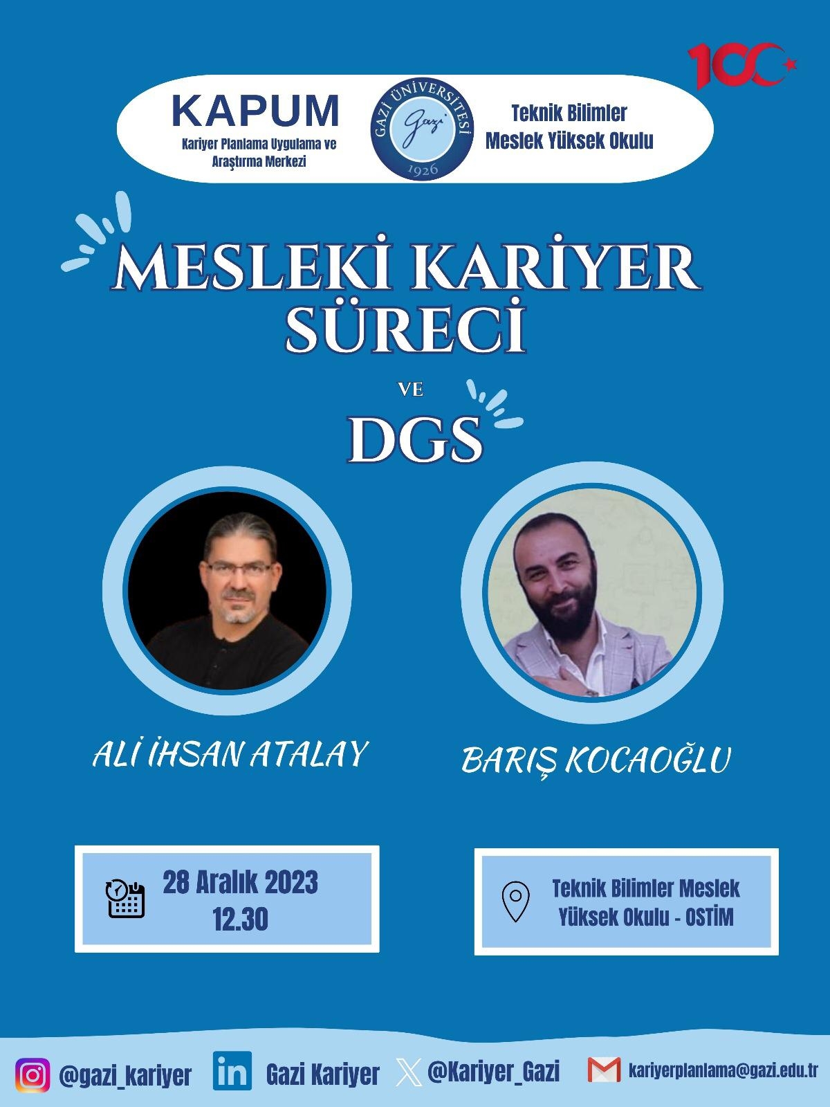 Mesleki Kariyer Süreci ve DGS Semineri Gerçekleştirildi-1