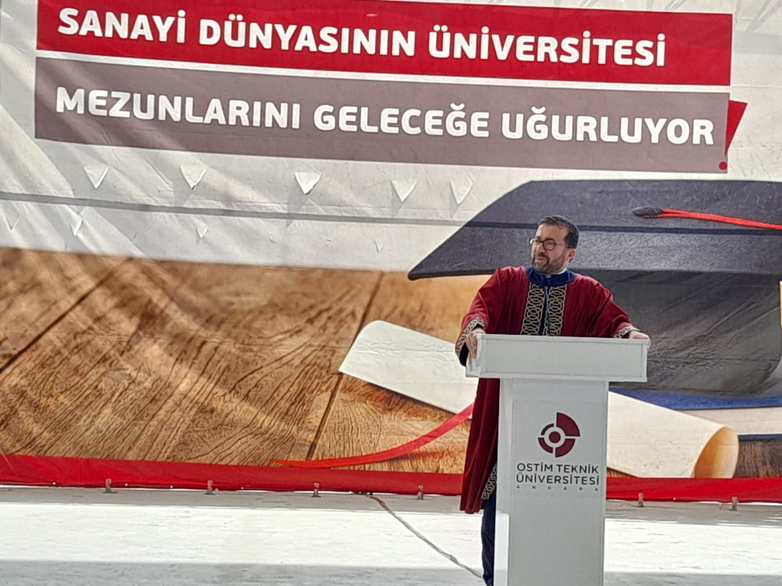 Ostim Teknik Üniversitesi'nin Mezuniyet Törenine Katıldık-1