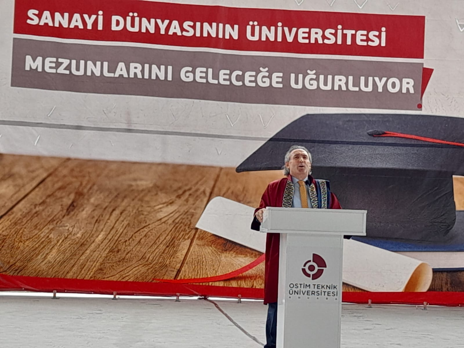 Ostim Teknik Üniversitesi'nin Mezuniyet Törenine Katıldık-1