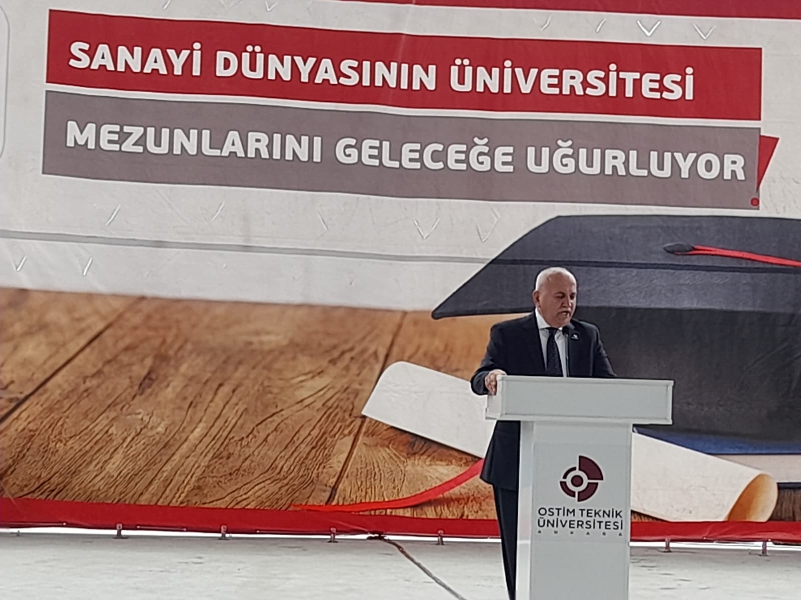 Ostim Teknik Üniversitesi'nin Mezuniyet Törenine Katıldık-1