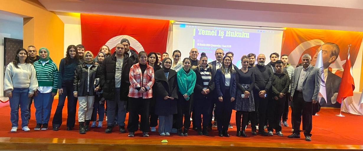 “Öğrenciler/Stajyerler İçin Temel İş Hukuku” Semineri Gerçekleştirildi-1