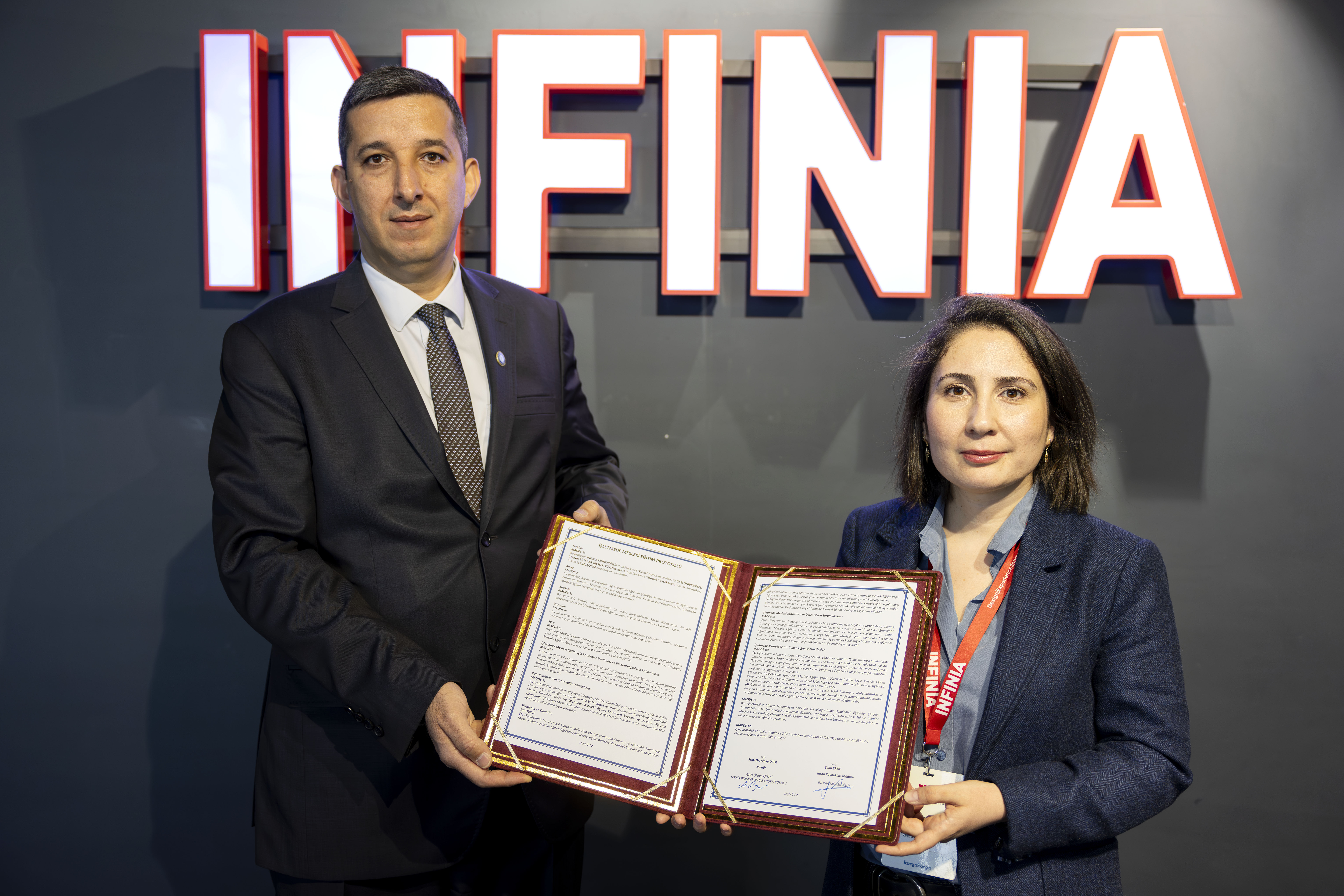 We Signed a Protocol with INFINIA Engineering-1