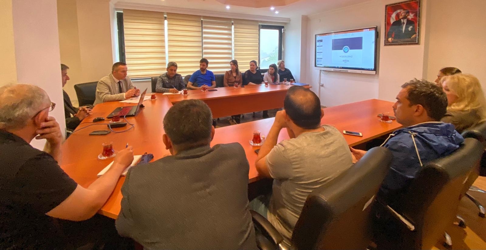 College Management and Quality Team, Quality Commission Unit Advisor Member Prof. Dr. Held a Meeting with Tarık Asar-1