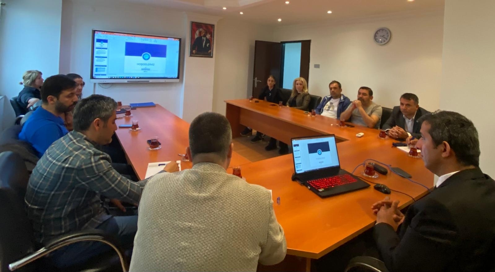 College Management and Quality Team, Quality Commission Unit Advisor Member Prof. Dr. Held a Meeting with Tarık Asar-1