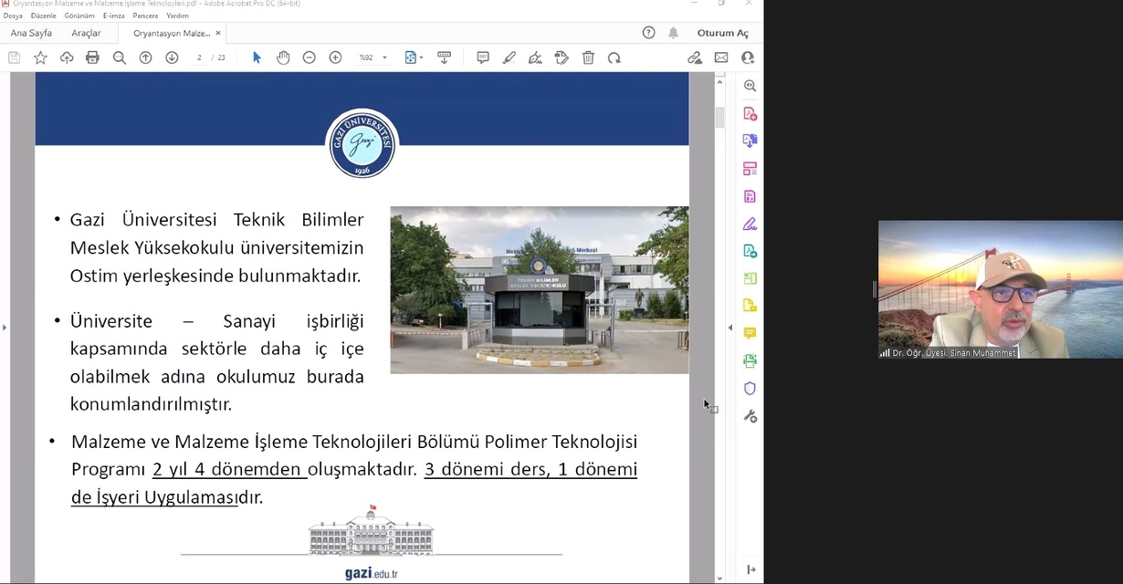 Yüksekokulumuz “Oryantasyon ve Öğrencilerle Tanışma Toplantısı”-1