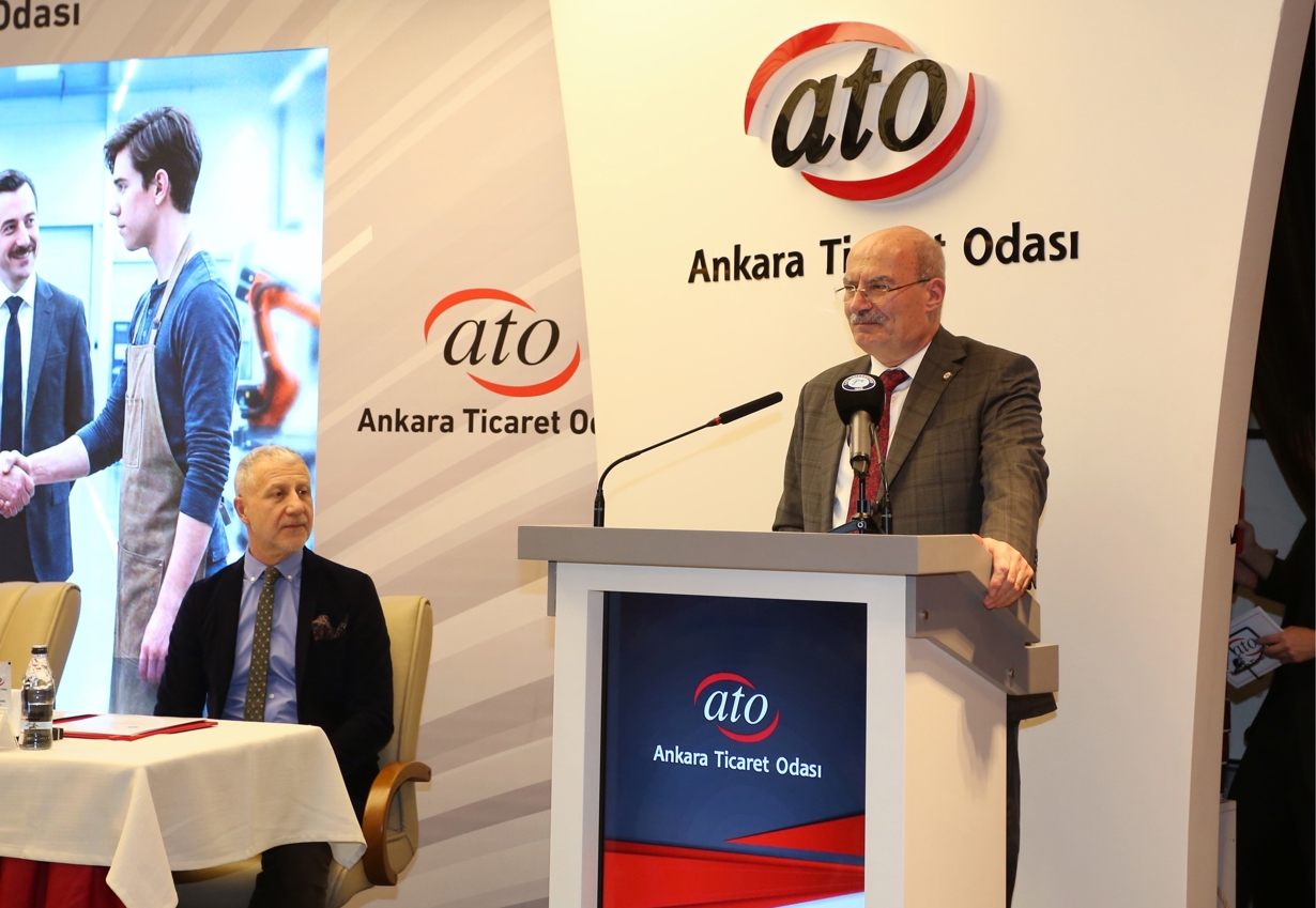 Üniversitemizin de Paydaşı Olduğu Mesleki Eğitimde Ankara Modeli İş Birliği Protokolü -1