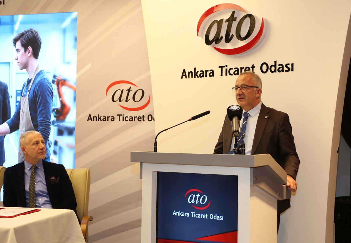 Üniversitemizin de Paydaşı Olduğu Mesleki Eğitimde Ankara Modeli İş Birliği Protokolü -1