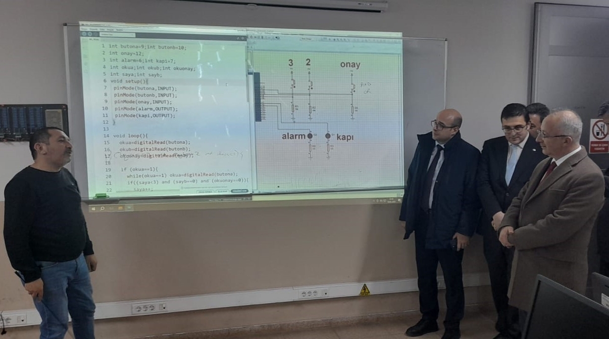 Our Rector Prof. Dr. Uğur Ünal Visited Our Vocational School-1