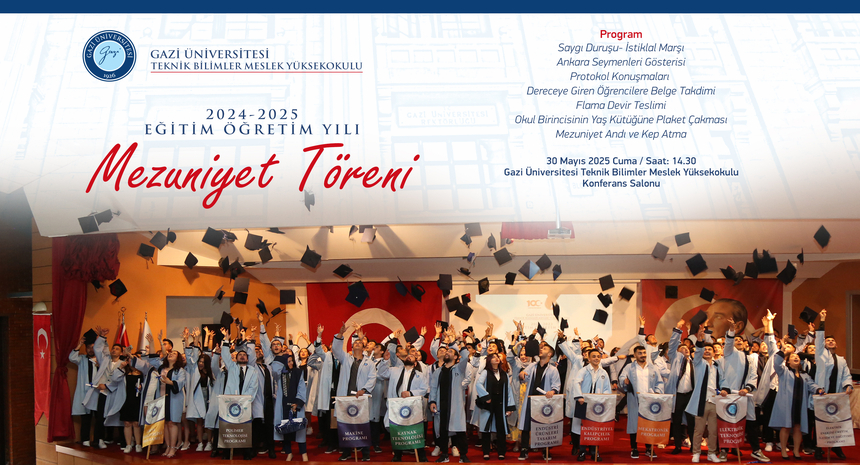 2024-2025 Eğitim Öğretim Yılı Mezuniyet Töreni