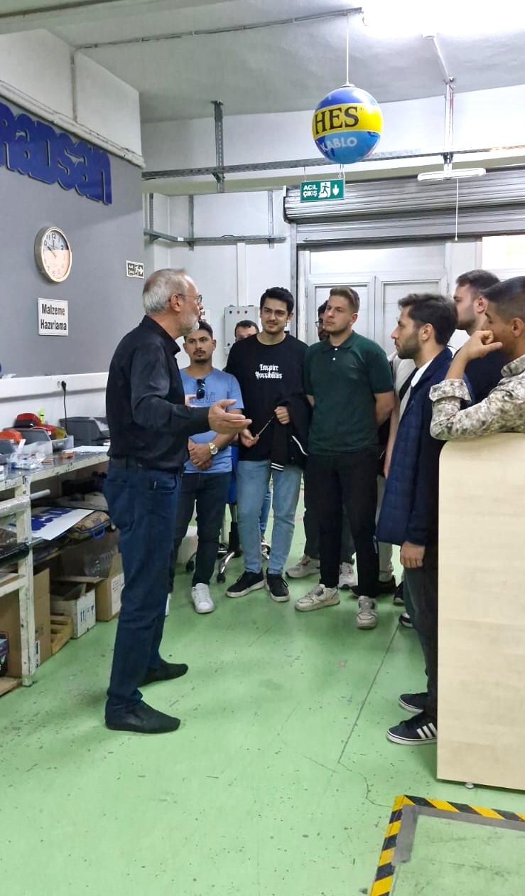 Elektrik ve Enerji Bölümümüz RADSAN Firmasına Teknik Gezi Gerçekleştirdi-1
