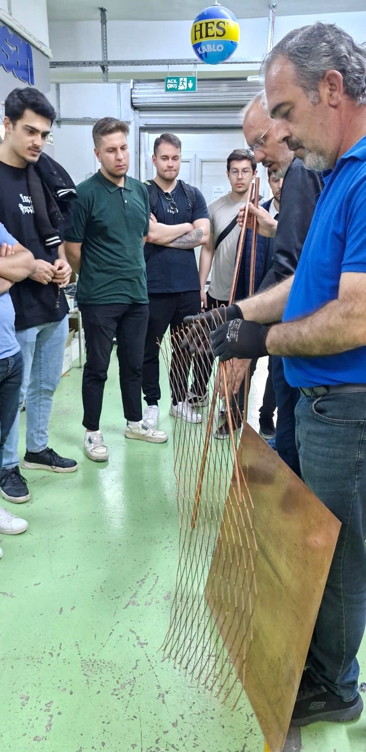 Elektrik ve Enerji Bölümümüz RADSAN Firmasına Teknik Gezi Gerçekleştirdi-1