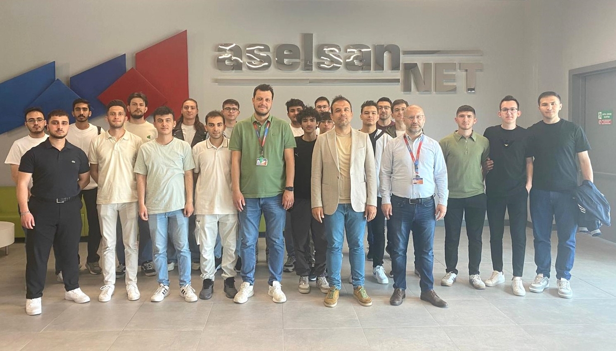 Elektronik ve Otomasyon Bölümümüz AselsanNet Firmasına Teknik Gezi Gerçekleştirdi-1