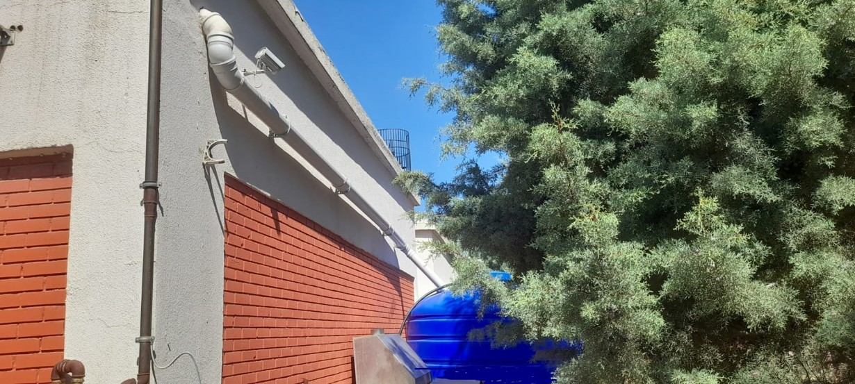 PV Sistem Destekli Yağmur Suyu Depolama ve Sulama Sistemi Projesi Tamamlandı-1
