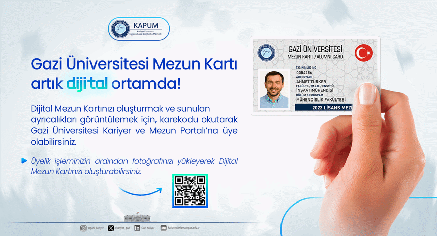 Digital Presentation of Alumni Card Application